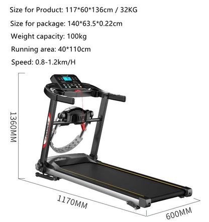 Tapis de course multifonction